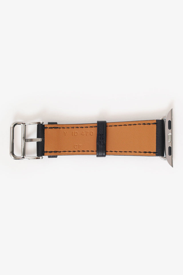 Hermes Black Swift Apple Watch Strap