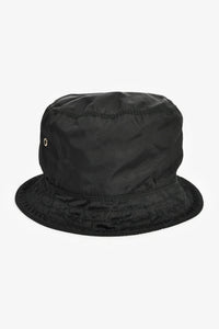 Prada Black Nylon Bucket Hat Size M