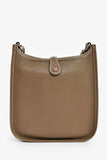Hermes 2018 Taupe Clemence Leather Evelyne TPM