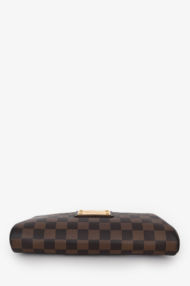 Louis Vuitton 2010 Damier Ebene Eva Pochette