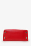 Louis Vuitton Red Leather 'City Steamer' Top Handle With Strap