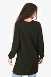 Hermes 2014 Olive Green Alpaca/Silk Sweater Size 38