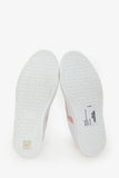 Hermes White/Orange Leather 'Avantage' Sneakers Size 37