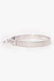 Hermes 18K White Gold Collier de Chien Bracelet