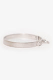 Hermes 18K White Gold Collier de Chien Bracelet