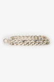 Hermes Sterling Silver Kelly Gourmette Bracelet Size XS