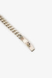 Hermes Sterling Silver Kelly Gourmette Bracelet Size XS
