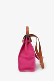 Hermes 2018 L3 Rose Pourpre Canvas/Leather Herbag 31