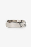 Louis Vuitton x Nigo Silver Tone Squared Strass Bracelet Size M