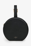 Louis Vuitton 2018 Black/Beige Leather Boite Chapeau Top Handle with Strap