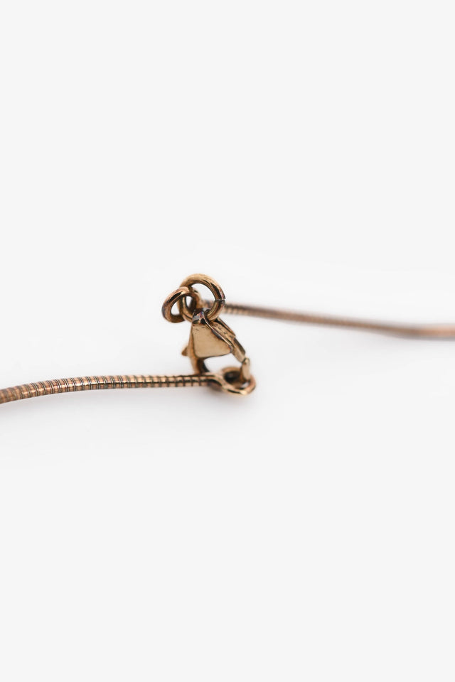 Hermes Blue/Gold Cage d'H Pendant Necklace