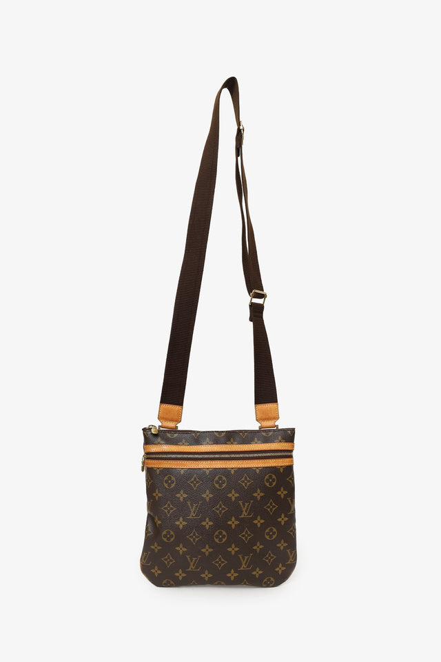 Louis Vuitton 2005 Monogram Bosphore Pochette Crossbody
