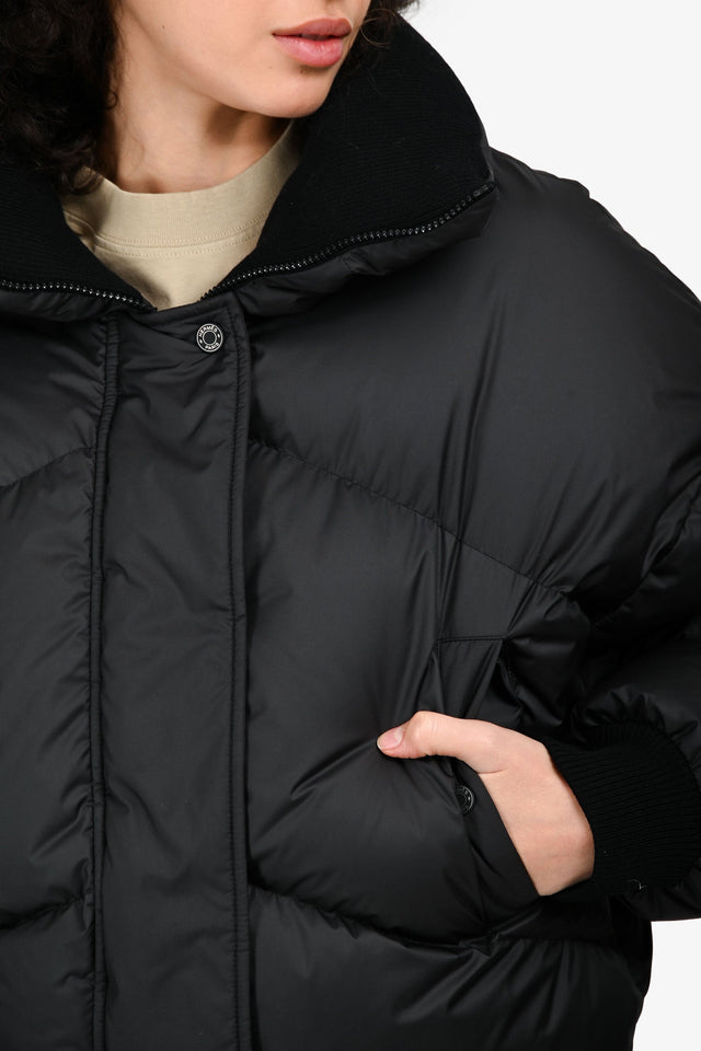 Hermes Black Down Puffer Jacket Size 34