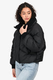 Hermes Black Down Puffer Jacket Size 34