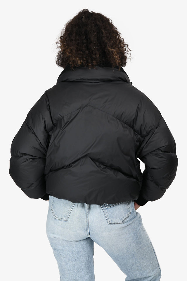 Hermes Black Down Puffer Jacket Size 34