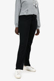 Christian Dior Black Cotton Blend Wide Leg Pants Size 10