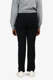 Christian Dior Black Cotton Blend Wide Leg Pants Size 10