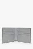 Dior Homme Grey Coated Canvas CD Diamond Print Bi Fold Wallet