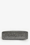 Prada Black Satin Crystal Re-Edition Mini Shoulder Bag