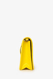 Louis Vuitton x Yayoi Kusama Yellow/Black Epi Leather Twist Belt Chain Wallet