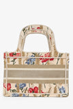 Christian Dior 2020 Canvas Mini Hibiscus Book Tote