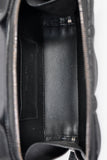 Christian Dior Black Puff Cannage Zip Around Chain 'Caro Box' Bag