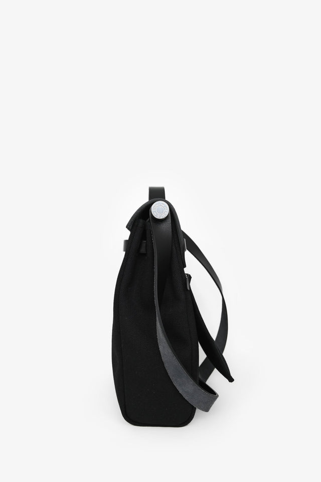 Hermes Black Herbag Messenger Bag 39