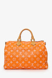 Louis Vuitton VIA Orange Monogram Leather Speedy P9 Bandouliere 40 (Limited Edition 140)