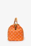 Louis Vuitton VIA Orange Monogram Leather Speedy P9 Bandouliere 40 (Limited Edition 140)