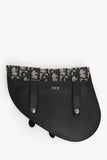 Dior 2020 Beige/Navy Saddle Oblique Belt Bag