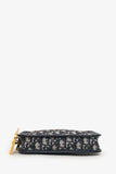 Christian Dior 2019 Blue/Cream Oblique 'Diorquake' Clutch