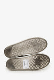 Christian Dior Brown Velvet Oblique Slip On 'Solar' Sneakers Size 37.5