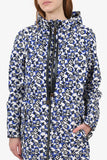 Louis Vuitton White/Blue Logo Rain Jacket Size 36