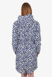 Louis Vuitton White/Blue Logo Rain Jacket Size 36