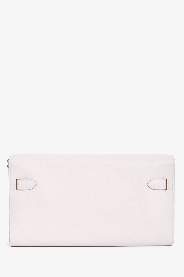 Hermes 2024 'Mauve Pale' Epsom Leather 'To Go' Crossbody
