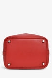 Hermes 2014 Rouge Garance Clemence Leather Picotin Lock 18
