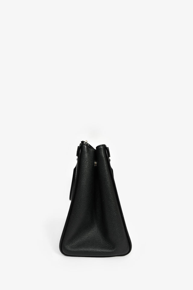 Louis Vuitton Black Epi Leather 'Grenelle' Tote Bag With Strap