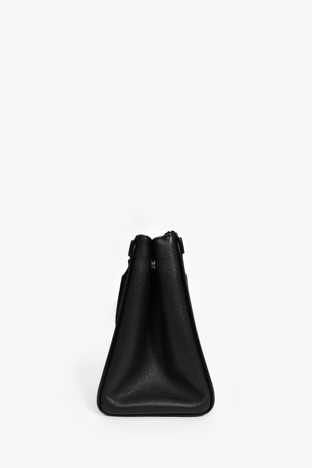 Louis Vuitton Black Epi Leather 'Grenelle' Tote Bag With Strap