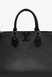 Louis Vuitton Black Epi Leather 'Grenelle' Tote Bag With Strap