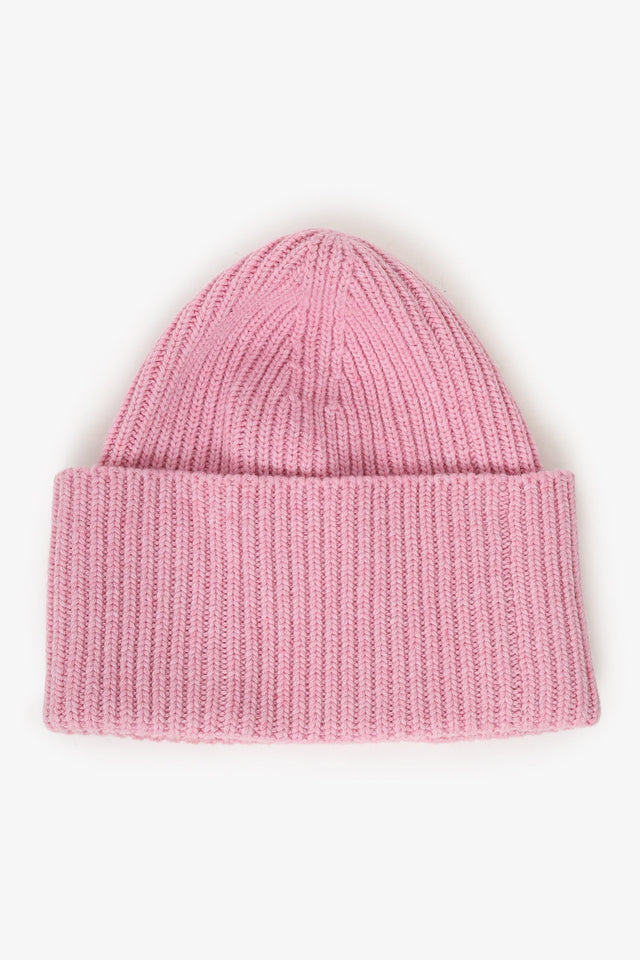 Louis Vuitton Pink Wool LV Initials Monogram Beanie