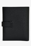 Hermes 2022 Black Epsom Leather 'H' Bearn Compact Wallet