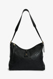 Louis Vuitton Black Empreinte CarryAll MM Hobo Bag
