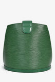 Louis Vuitton 1995 Green Epi Leather 'Cluny' Shoulder Bag