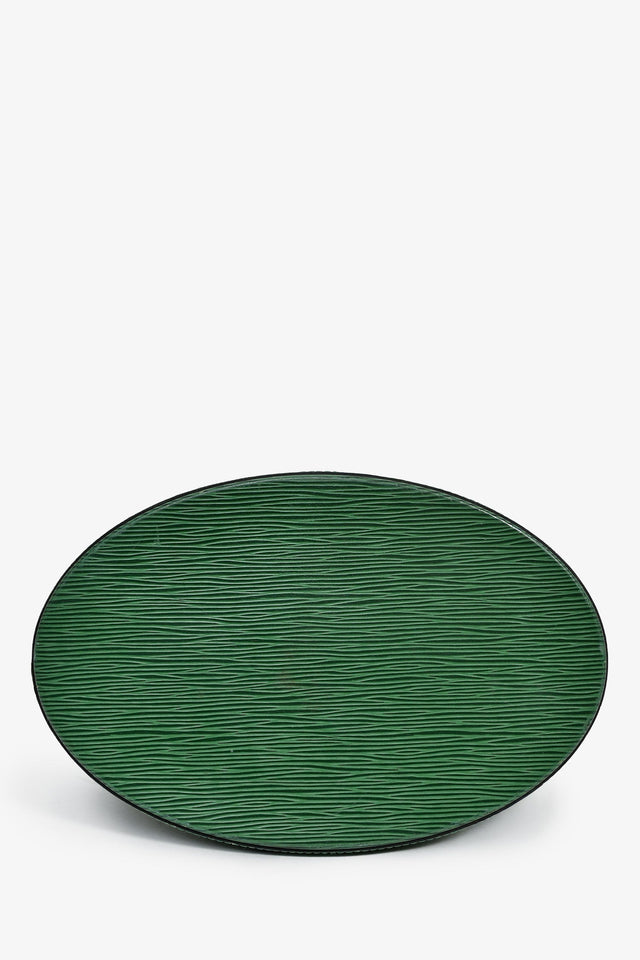 Louis Vuitton 1995 Green Epi Leather 'Cluny' Shoulder Bag