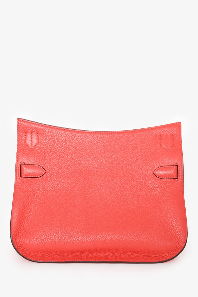 Hermes 2015 Orange Clemence Leather Jypsiere 31