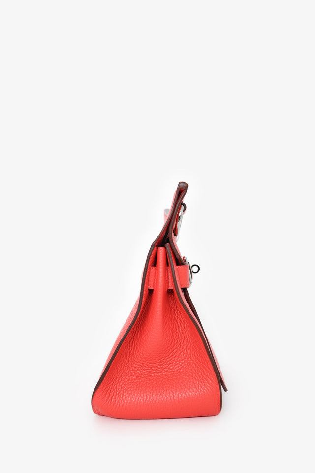Hermes 2015 Orange Clemence Leather Jypsiere 31