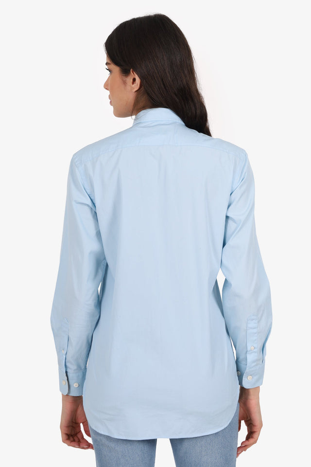 Burberry Blue Button Down Shirt Size XS