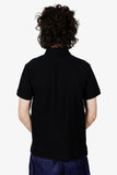 Burberry Black Polo 'TB' Embroidered Top Size M Mens