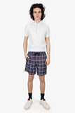 Burberry Navy Nova Check Swim Short Size S Mens