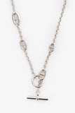 Hermes Sterling Silver Farandole 160 Necklace